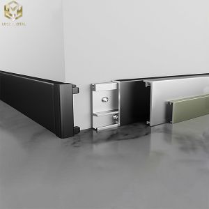 Buy cheap Anodized Kitchen Aluminium Skirting Contemporary Skirting Boards Customized from wholesalers