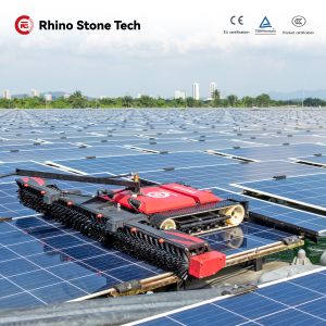 Buy cheap Clean PV Panels Tools Machine Solar Panel Cleaning Robot with Lithium Battery for PV Module Commercial & Industrial Solar Farm from wholesalers