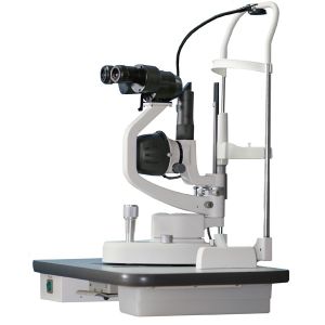 Buy cheap Magnification 10X 20X Ophthalmic Slit Lamp 52 - 78mm Pupillary Adjustment GD9011 from wholesalers
