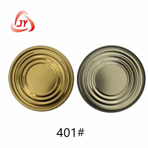 Buy cheap Full Open And Partial Open Tinplate Can Lids With Varnishing / Lamination In Round Shape from wholesalers