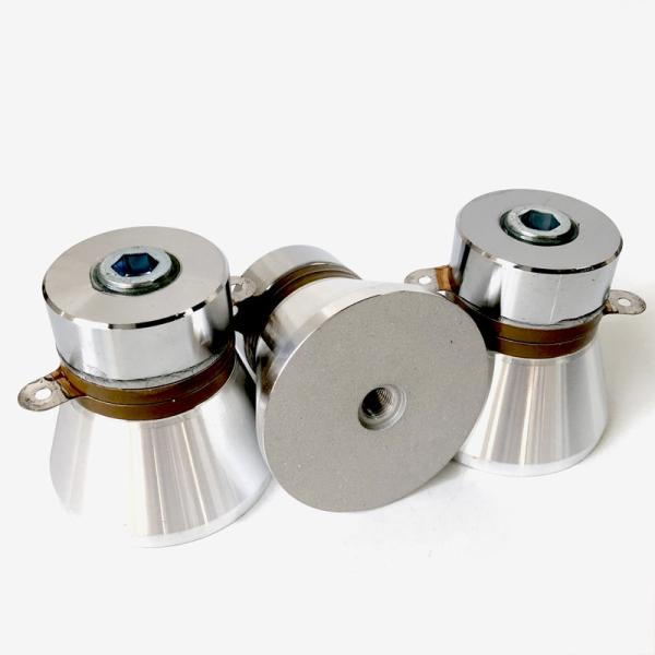 Buy cheap 120W Immersion Ultrasonic Transducer , Piezoelectric Transducer Ultrasound 28khz Frequency from wholesalers