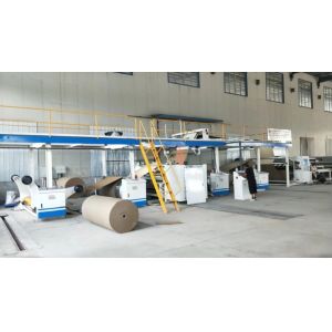 Buy cheap Automatic Grade Automatic Corrugated Cardboard Making Plant for Building Material Shops from wholesalers