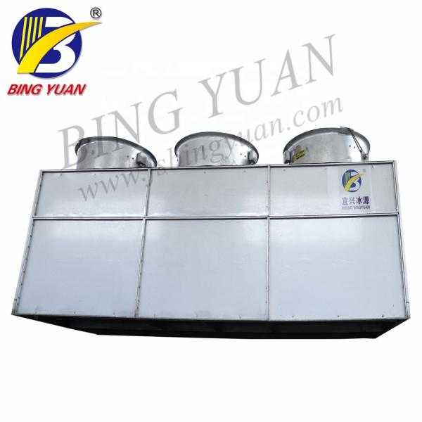 Quality R404A 3000KG 480V Evaporative Condenser Chiller , Closed Cooling Tower for sale