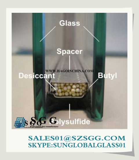 Quality Insulated glass (6A, 9A, 12A, 15A, 20A) for sale