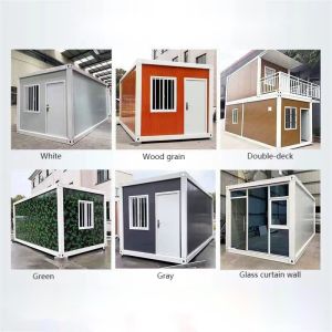 Galvanized Steel Frame Storage Structure for Portable Prefabricated Container