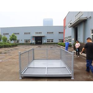 Buy cheap Customizable Load Capacity Steel Stillage Cage With Galvanized Finish from wholesalers