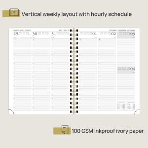 Buy cheap Spiral Student Weekly Planner 2023 2023 With Pacific Green Hardcover from wholesalers