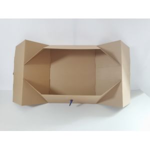 Handmade Rectangle Shape Mailer Box with Coated Paper for Custom Packaging