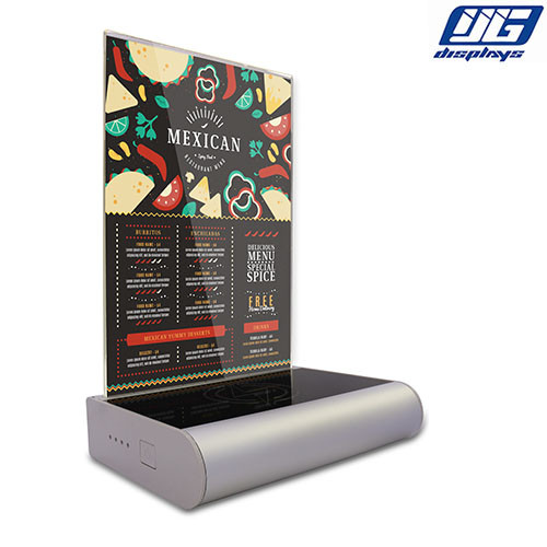 Buy cheap Digital Lcd Table Menu Power Bank With Charging Indicator Grey Or White from wholesalers