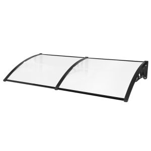Buy cheap Windproof PC Door Canopy Manual Operation Method High Class ABS Materials from wholesalers