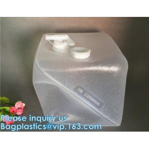 Water Container With Spigot, Storage Carrier Jug, Hiking Backpack, Survival Kit,