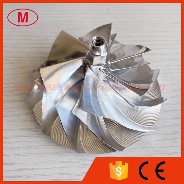HX40 66.90/92.00mm 6+6 Blades Bullet Head High Performance Turbocharger Milling/aluminum 2618/billet Compressor Wheel