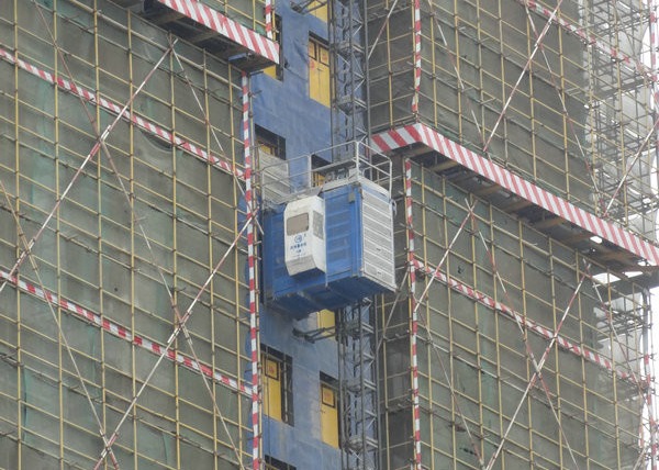 Frequency Conversion Rack And Pinion Material Lift For Construction