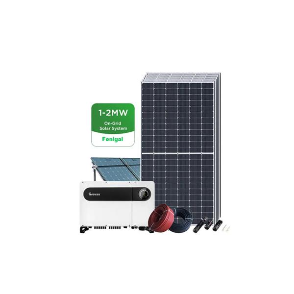 Buy cheap On Grid Solar Photovoltaic System Industrial Use 1MW 2MW 240Vac from wholesalers
