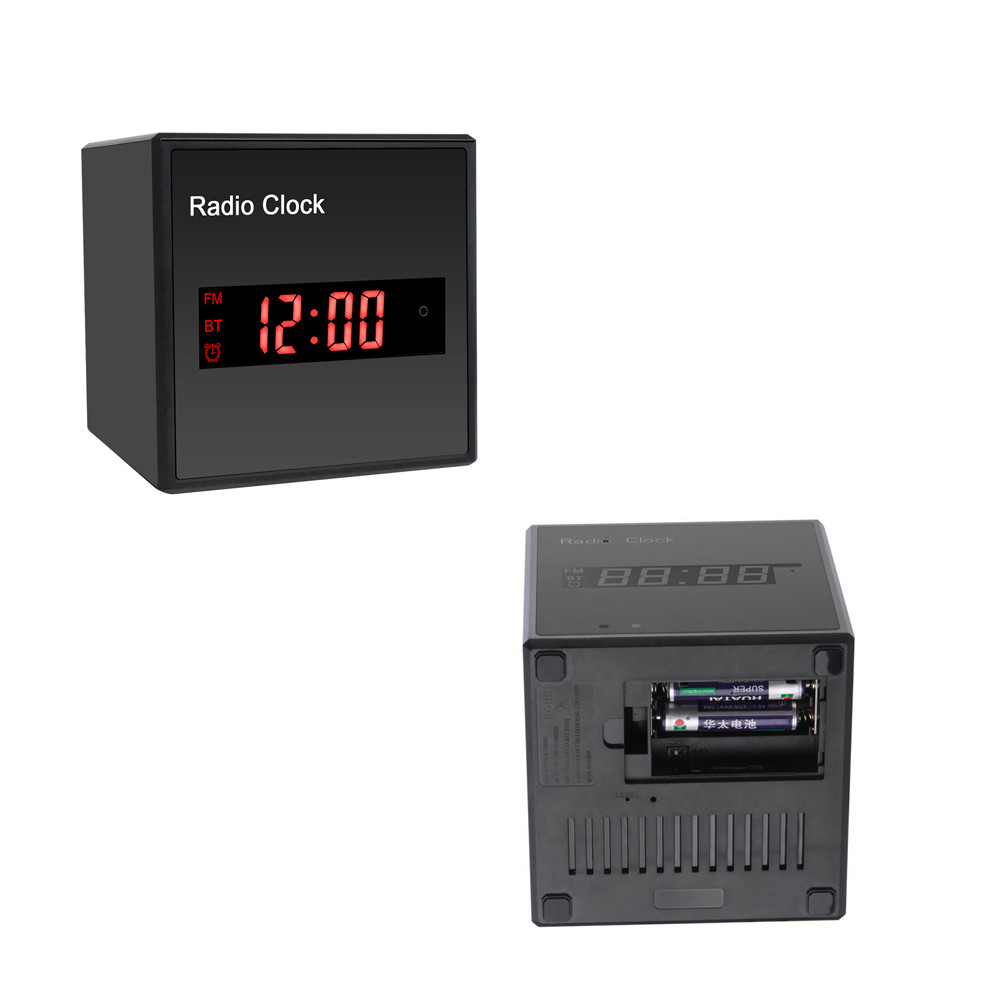 Quality FCC Approval Wifi Alarm Clock With HD 1080P Night Vision Camera , Digital Clock With Camera for sale Buy cheap FCC Approval Wifi Alarm Clock With HD 1080P Night Vision Camera , Digital Clock With Camera product