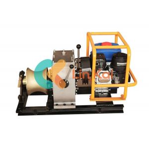 Buy cheap Detachable Drum Heavy Duty Honda Engine Gasoline Engine Cable Pulling Winch from wholesalers