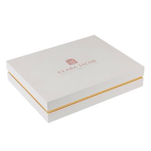 Buy cheap Rigid Cardboard Custom Apparel Boxes Lid And Base Men T Shirt Recyclable from wholesalers