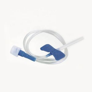 Buy cheap 22g EOS Butterfly Vacutainer Safety Blood Collection Set Luer Adapter from wholesalers