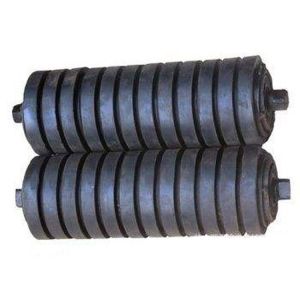Buy cheap Rubber Disc Conveyor Impact Rollers from wholesalers