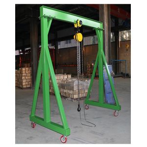 Buy cheap Lightweight 5 Ton Portable Gantry Crane Electric Chain Hoist from wholesalers