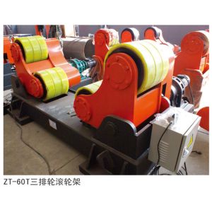 PU Rollers Stainless Tanks Hydraulic Bending Machine Self - Aligning Welding