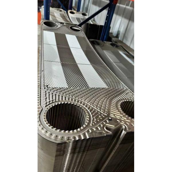Buy cheap 5mm Plate Pitch Heat Exchanger Plates With Customized Corrugation Patterns from wholesalers