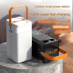 Powerbank 50000mAh 30000nah Power Bank With LED Lights New 60000mAh Power