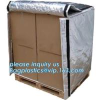 Buy cheap Mositure Barrier Waterproof Thermal Pallet Cover Thermal Insulated Pallet Cover product