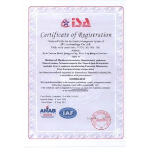 JYC technology Co.,Ltd Certifications