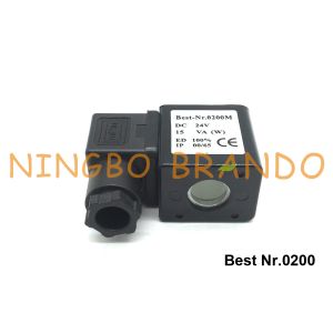Buy cheap Best-Nr.0200M Solenoid Valve Coil DC24V AC110V AC220V 50Hz 15VA With MPM DIN43650A Connector from wholesalers