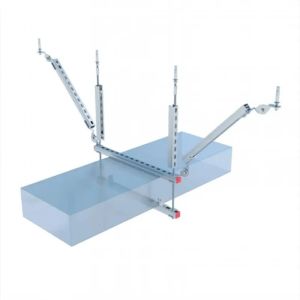 Buy cheap Earthquake Longitudinal Seismic Bracing Bracket Galvanized ISO9001 from wholesalers