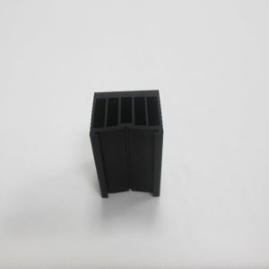 Buy cheap Light Black Aluminum Profile Heat Sink With Anodizing Surface Treatment from wholesalers
