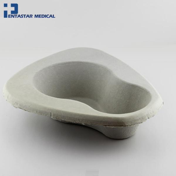 Eco Friendly Biodegradable Disposable Paper Female Bed Pan for Hospital Free Sample
