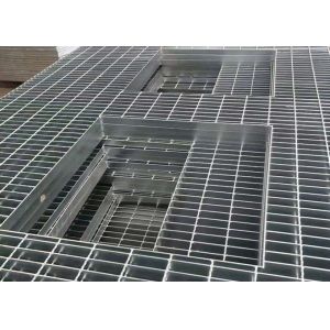 Buy cheap 1005 X 600 Lb Hot Dipped Galvanized Floor Grating And Stair Tread Grating For Offshore from wholesalers