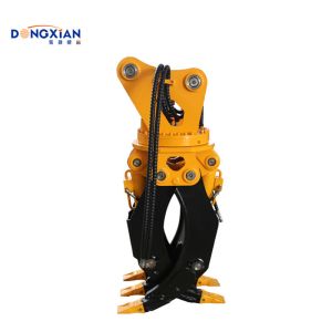Buy cheap Hydraulic Mini Excavator Rotating Grapple / Metal Scrap Grapple from wholesalers