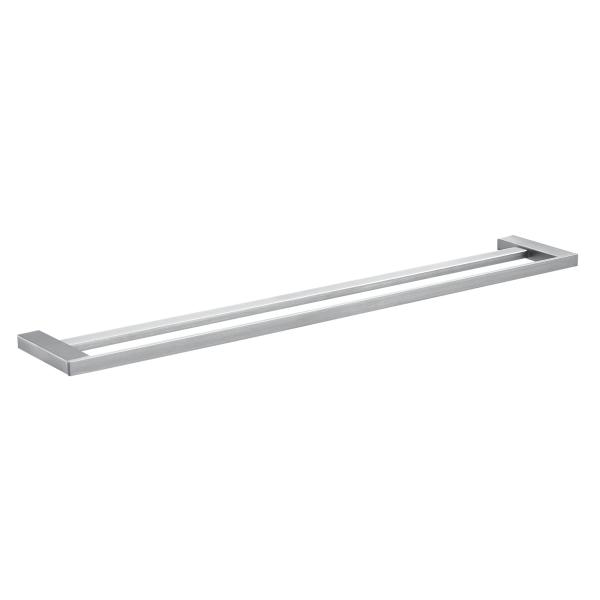 Buy cheap 62.5cm SUS304 Bathroom Towel Bars Brushed Double Towel Bar Rack from wholesalers