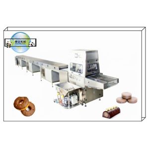 Buy cheap PD600 High Capacity Chocolate Coating Processing Line Equipment, Chocolate Enrobing Line Machine from wholesalers