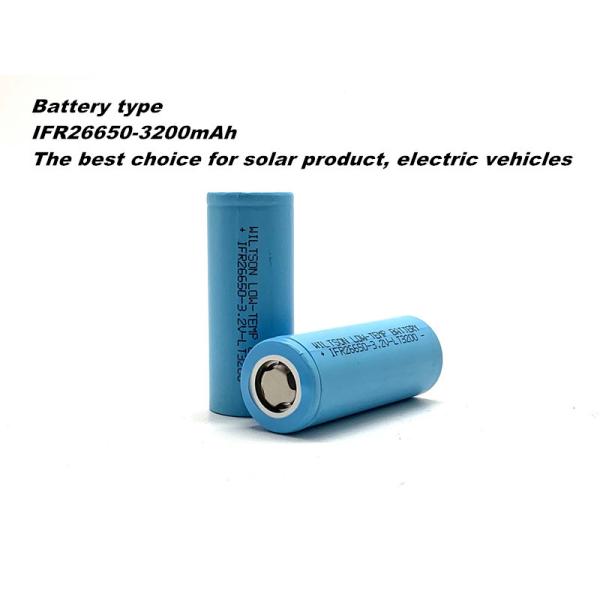 JHOTA 5C 3.2 V LiFePO4 Battery Cell 3200mAh 26650 LiFePO4 Cells
