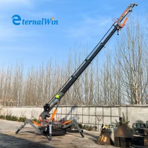 Buy cheap Telescopic Boom 3 Ton Spider Crane Steel For Durability And Efficiency from wholesalers
