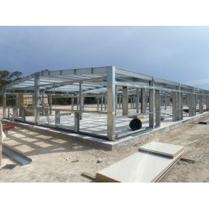 Buy cheap Custom Skylight Prefab Steel Warehouse Fast Installation from wholesalers