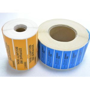 Buy cheap Tamper Evident Security OPEN VOID Security Labels With CMYK Printing from wholesalers