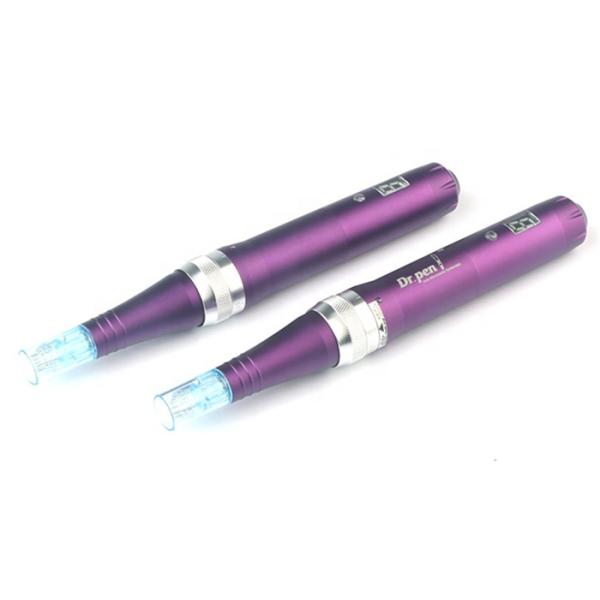 Quality Wireless Anti Aging Pen Micro Derma Pen 5 Speeds Control Screw Needle Interface Dr Pen for sale