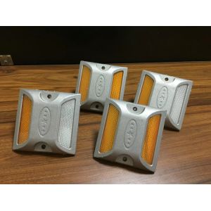 Buy cheap Customized Size Cast Aluminium Road Stud Reflective Cat Eye Made In with 50cm Height from wholesalers