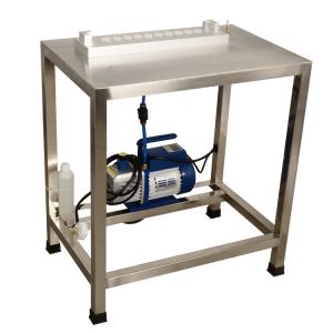 220V 50Hz Lipstick Moulding Machine Semi Silicone Mold Stripping