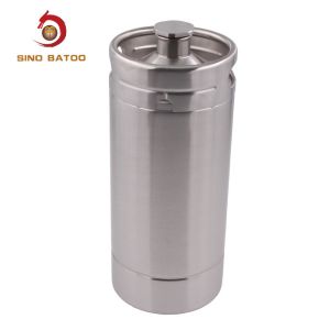 Buy cheap 4L Small Stainless Mini Keg Single Wall Customized Logo from wholesalers