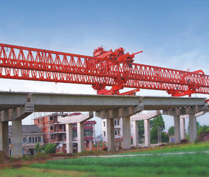Quality JQG300T-33M Beam Launcher / Launcher Gantry crane for Bridge for sale