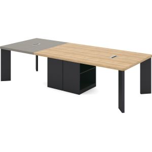 Buy cheap L3000 Office Meeting Table And Chairs MFC Conference Table And Chairs from wholesalers