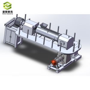 Customized Double Stage Vacuum Extruder For Brick Forming Equipment