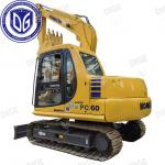 Buy cheap 6 Ton Komatsu PC60 88% New Used Hyundrulic Small Narrow Channel Usage Excavator from wholesalers