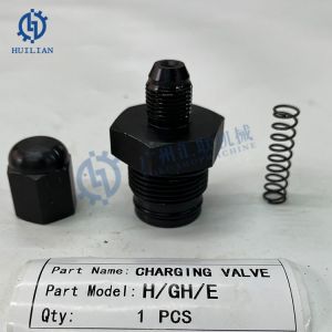Buy cheap NPK GH2 GH3 GH4 GH E E203 E204 E205 Charging Valve Hydraulic Breaker N2 Nitrogen Gas Charger Kit Excavator Rock Spare Parts Hammer from wholesalers